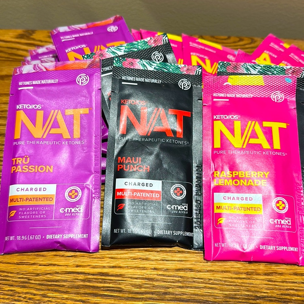 Reserved for palomina -30 packets of keto os nat